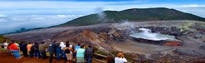 poas volcano aereo